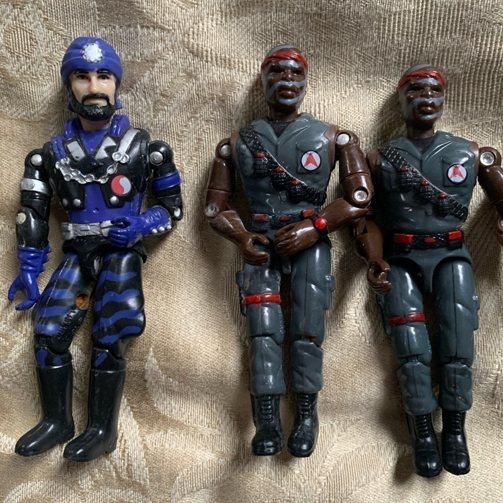 Vintage 80's Lanard Action Figures (8) - Picture 3 of 7